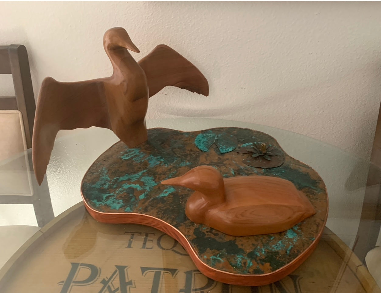 Handcrafted Wood Sculpture